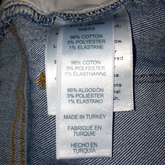 Frame Le Slender Straight Leg Jeans trouser-like silhouette stretch Size 30 NWOT - Picture 10 of 10